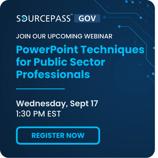 POWERPOINT WEBINAR WITH SOURCEPASS GOV